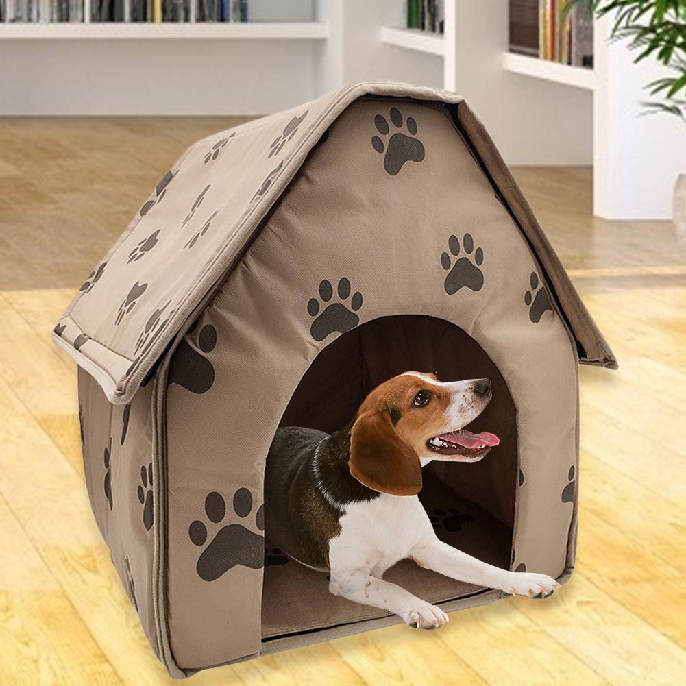 

Portable Dog House Foldable Winter Warm Pet Bed Nest Tent Cat Puppy Kennel, 501 Original