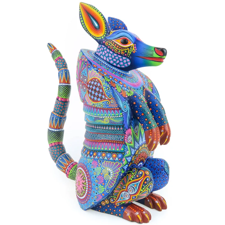 Armadillo - Oaxacan Alebrije Wood Carving