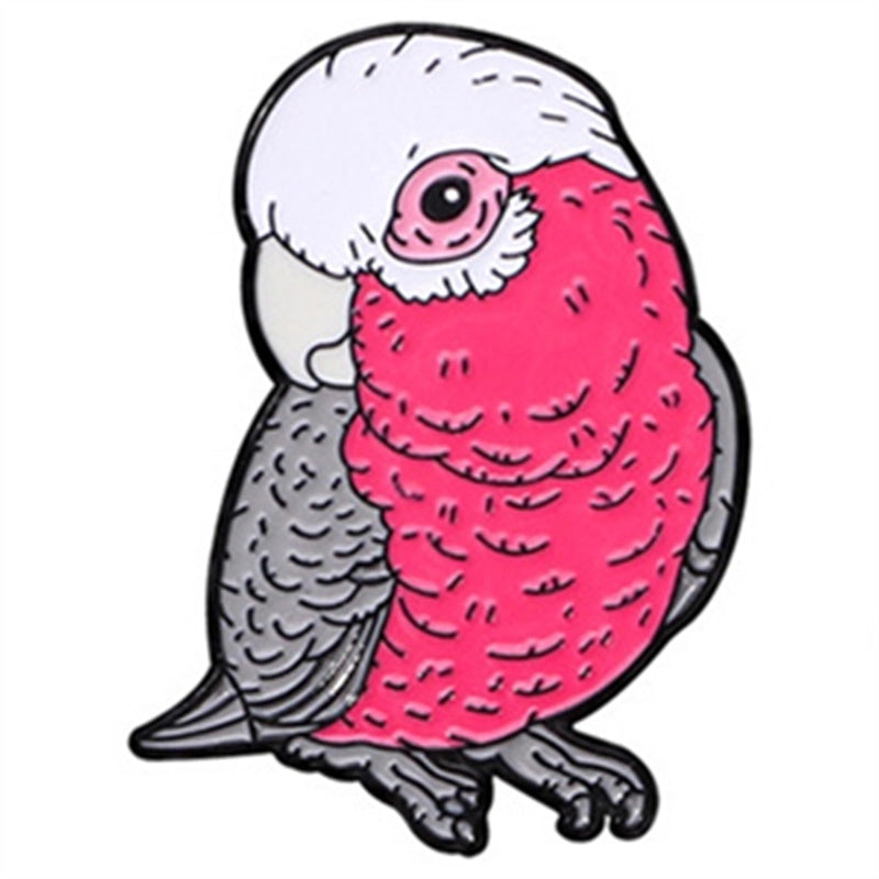 Casual Cartoon Style Cute Crow Animal Parrot Alloy Unisex Brooches