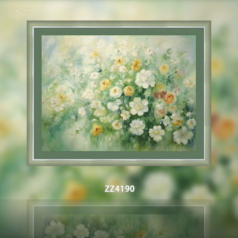 [ZZ4190-Green]  Painting Fairy Cross Stitch