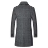 Men's Business Long Woolen Blazer Coat