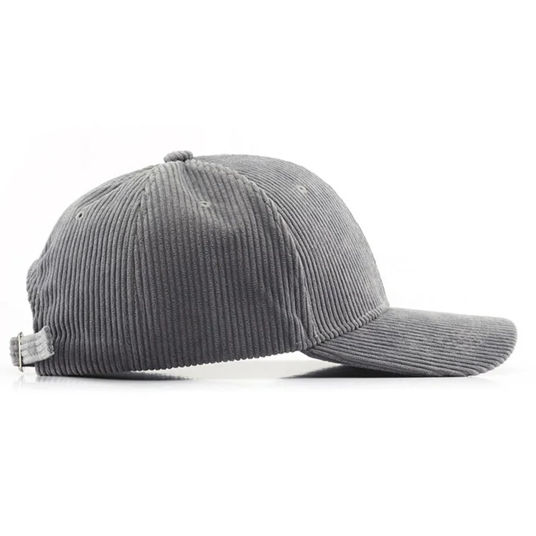 Corduroy Baseball Cap for Men Women Trucker Cap Winter Unisex Vintage Baseball Hat Outdoor Adjustable Hip Hop Gorras Snapback