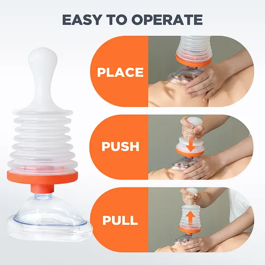 Sonmol チョーキングレスキュー装置 Sonmol Choking Rescue Device with 3 Masks