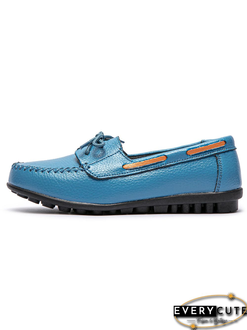 Retro Casual Simple Lace-up Flat Shoes