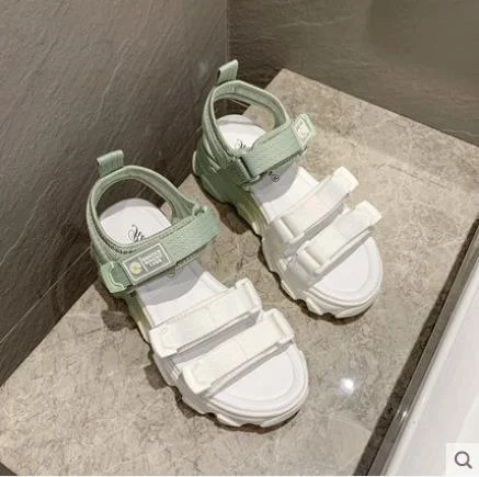 Clogs With Heel Flat Sandal Shoe Female Sandals Comfort Shoes For Women 2020 Women's Med Clear Heels Thick Flower Ladies