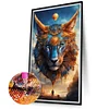 Diamond Painting-DIY Full Round Drill Lion(40*70CM)