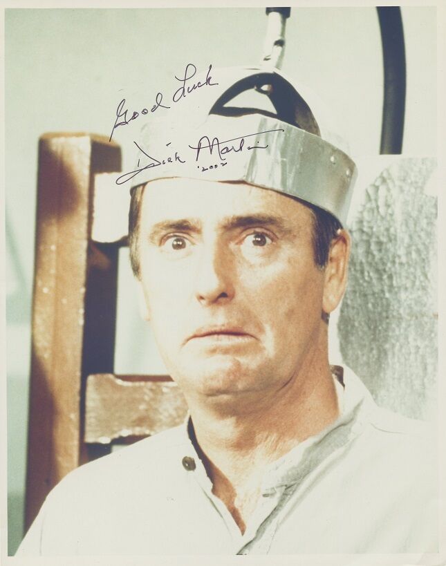 DICK MARTIN In-person Signed Photo Poster painting