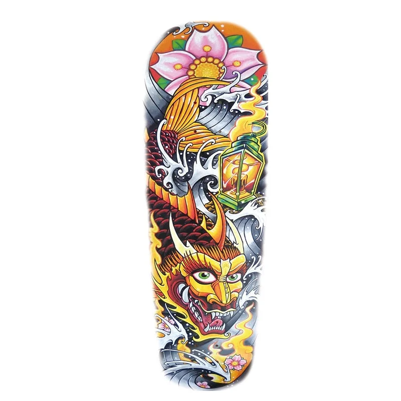 Temporary Tattoos Snake Lion Asian Fake Tattoo Tiger For Men Waterproof Art Mermaid Sticker Paste on Arm Leg Tattoos Body Art