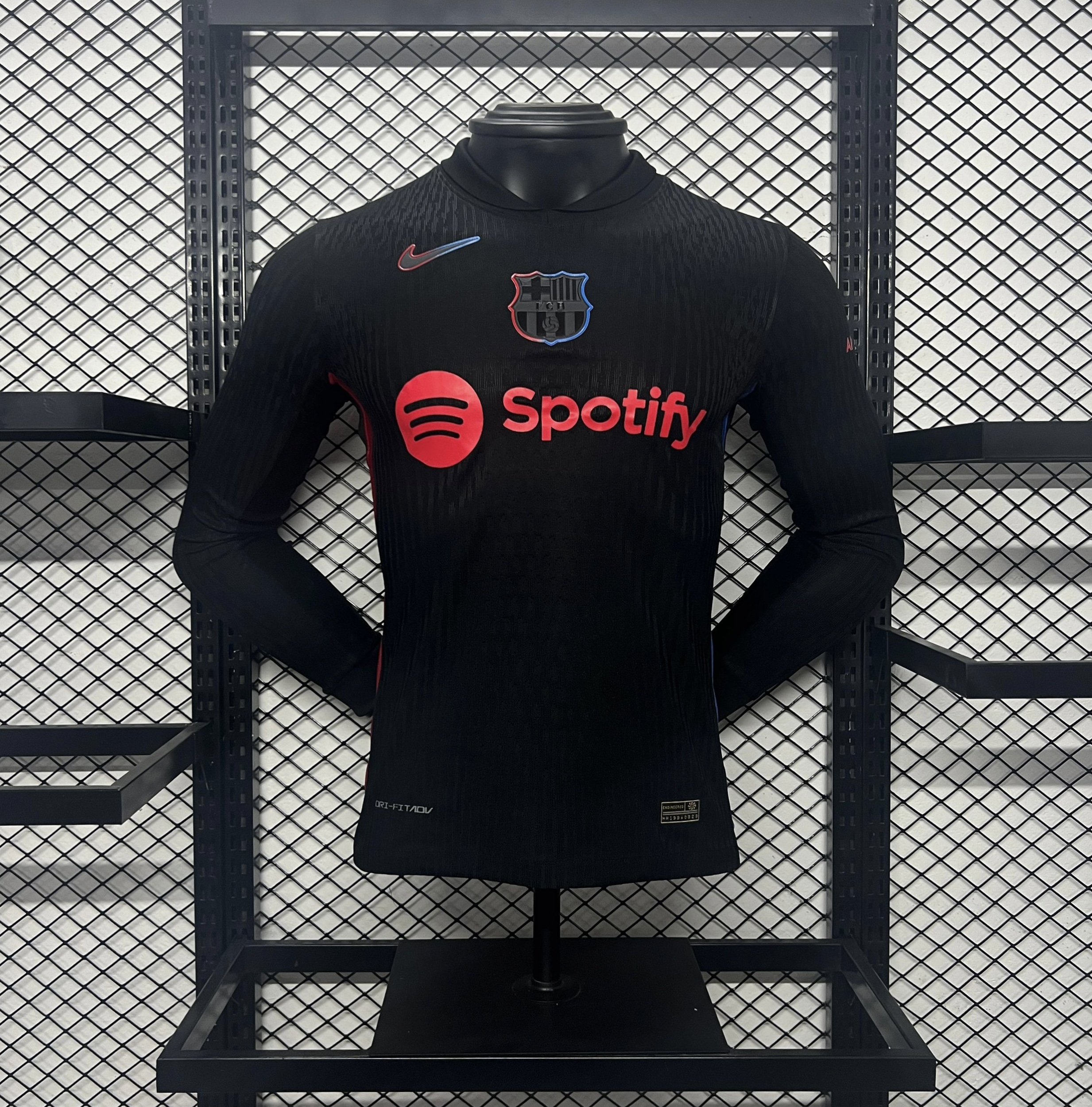 B.A.R.S.A 24-25 Away Long Sleeve Jersey - Player Version