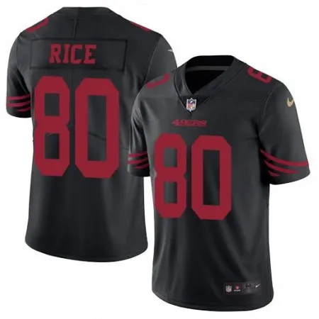Toddlers San Francisco 49ers #80 Jerry Rice Black Stitched Jersey A8NH