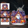 DIY Halloween Haunted House Diamond Painting Desktop Ornaments