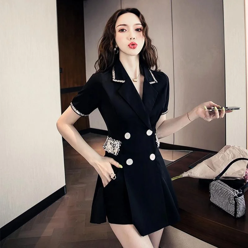 Fashion Blazer Two-Piece Set P11505