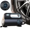 12V Portable Car Air Pump W/ LED Light Dual-Purpose for Motorcycles Bicycle Ball