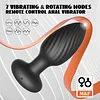 2 in 1 Butt Plug with 7 Rotating and Vibrating Modes Anal Vibrator--Pearlconch