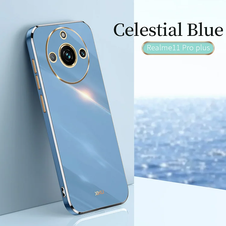 Electroplated solid color full package anti drop phone case suitable for OPPO phones