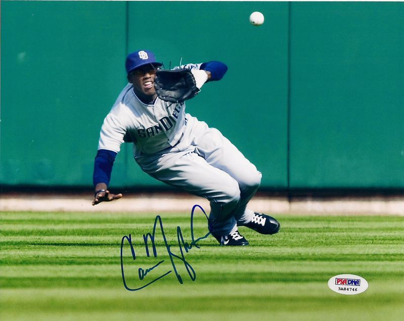 Cameron Maybin Signed Auto'd #24 San Diego Padres 8x10 Photo Poster painting PSA/DNA COA Picture