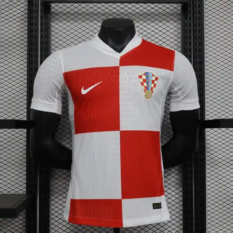 2024 Player Version Croatia Soccer Jersey Home