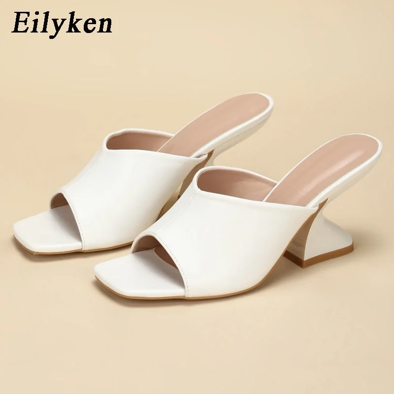 Eilyken 2022 New Summer Strange Style Women Slippers Non slip Shoes Slip On Slippers Slides Zapatos Mujer SIZE 35-42