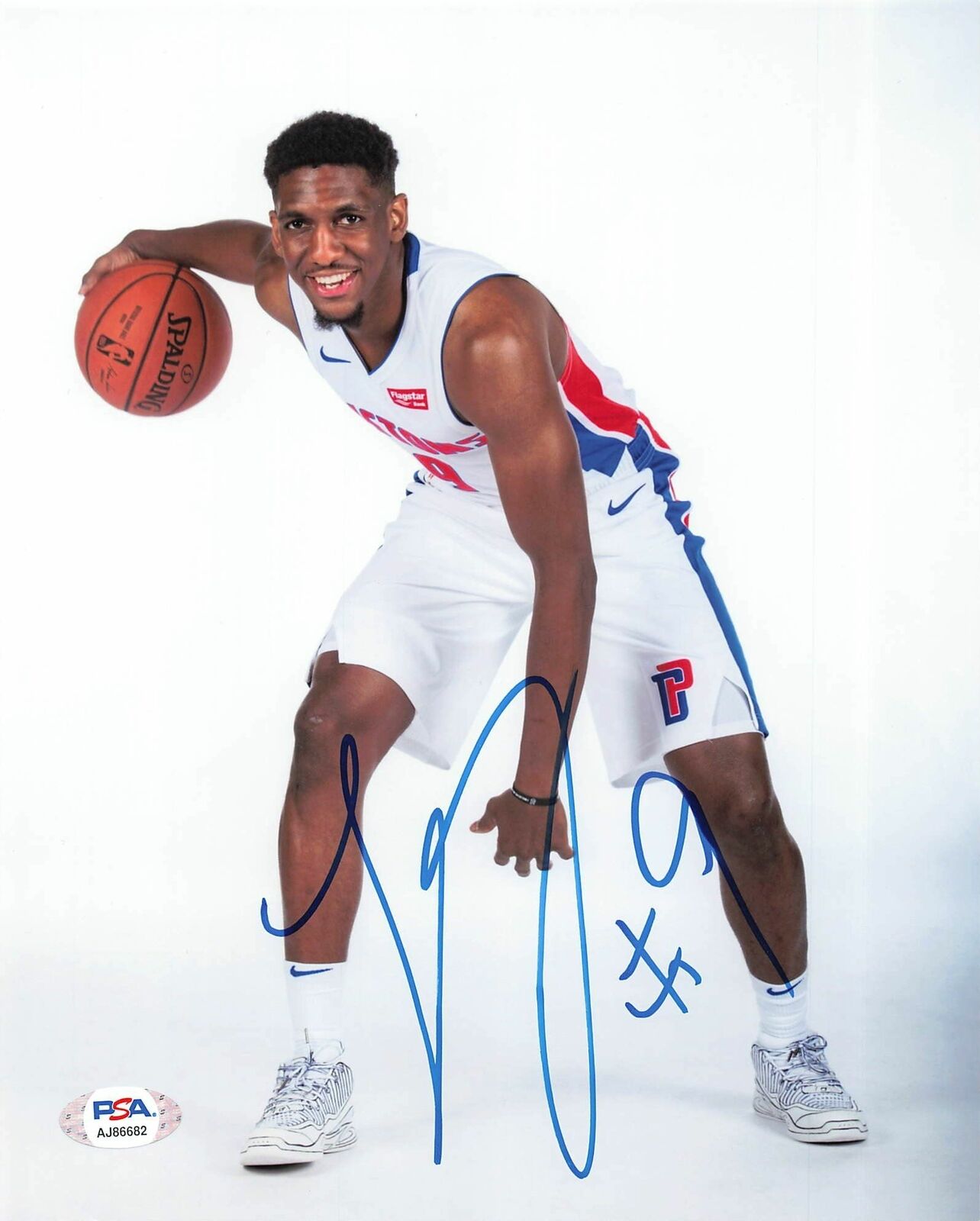 LANGSTON GALLOWAY signed 8x10 Photo Poster painting PSA/DNA Detroit Pistons Autographed