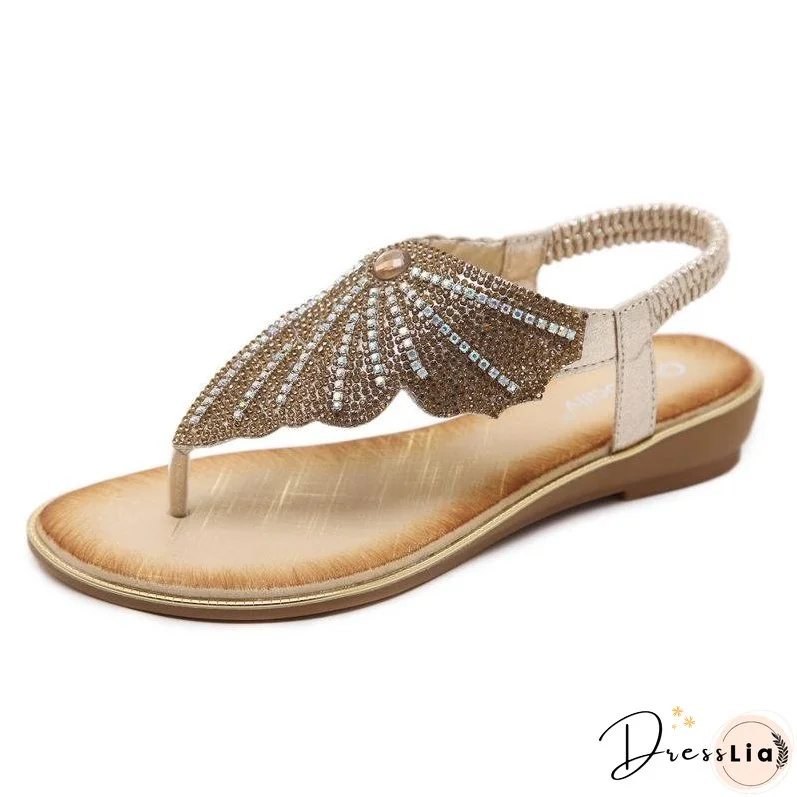 Holiday Beach Beach New Fashion Water Large Size Flat Shoes