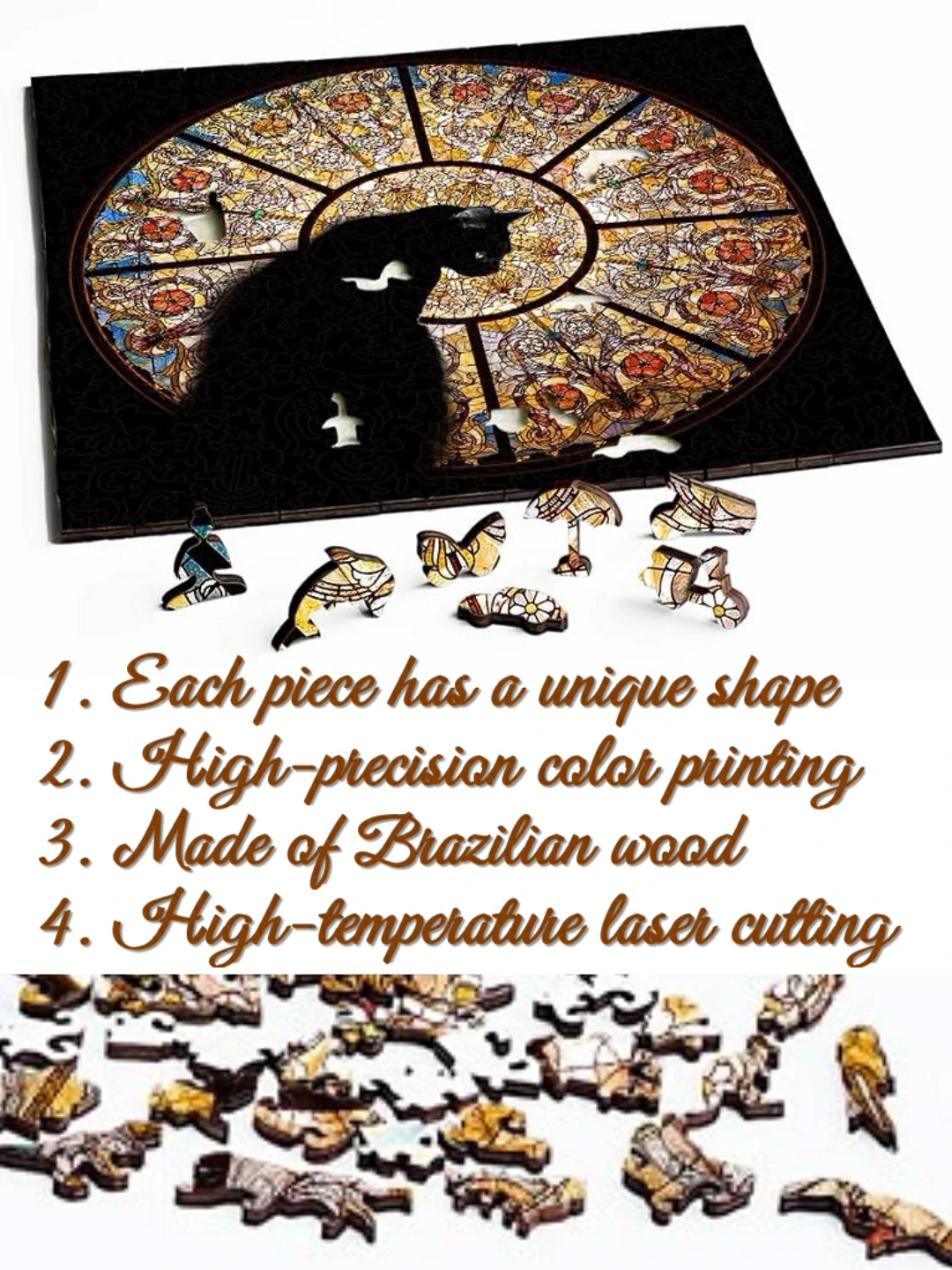 Cathedral Cat Jigsaw Puzzle