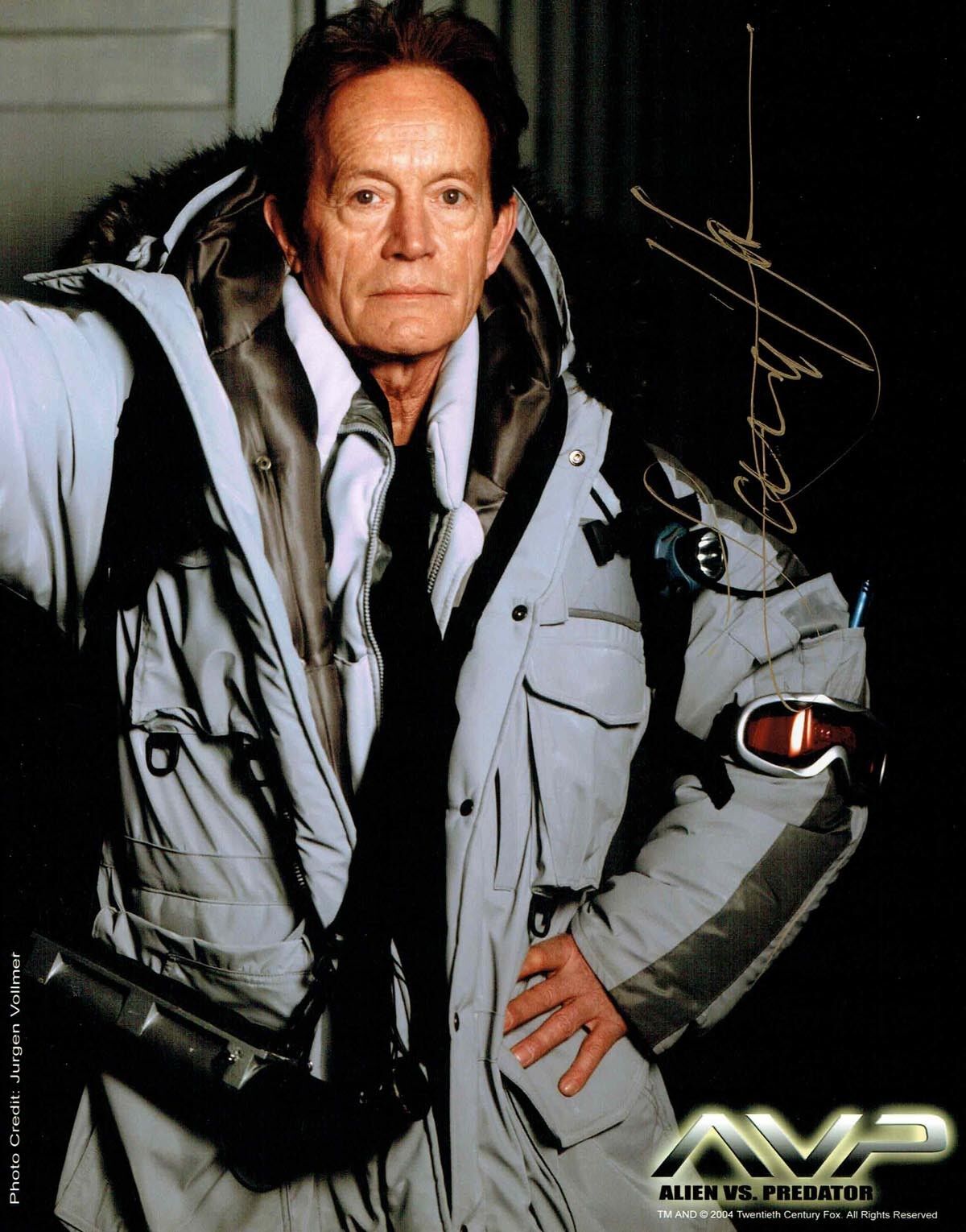 Lance HENRIKSEN SIGNED Autograph 10x8 Photo Poster painting AFTAL COA Bishop AVP Actor