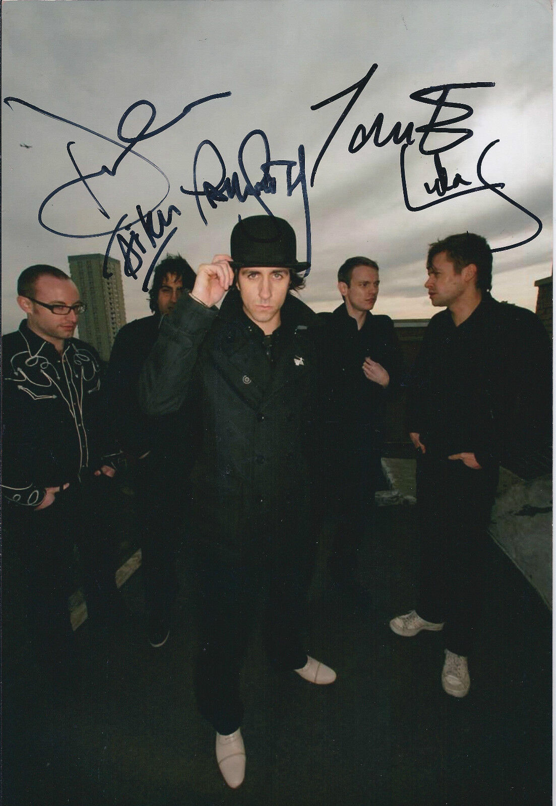 Maximo PARK Group SIGNED Autograph 12x8 Photo Poster painting AFTAL COA Mercury Prize Nominee