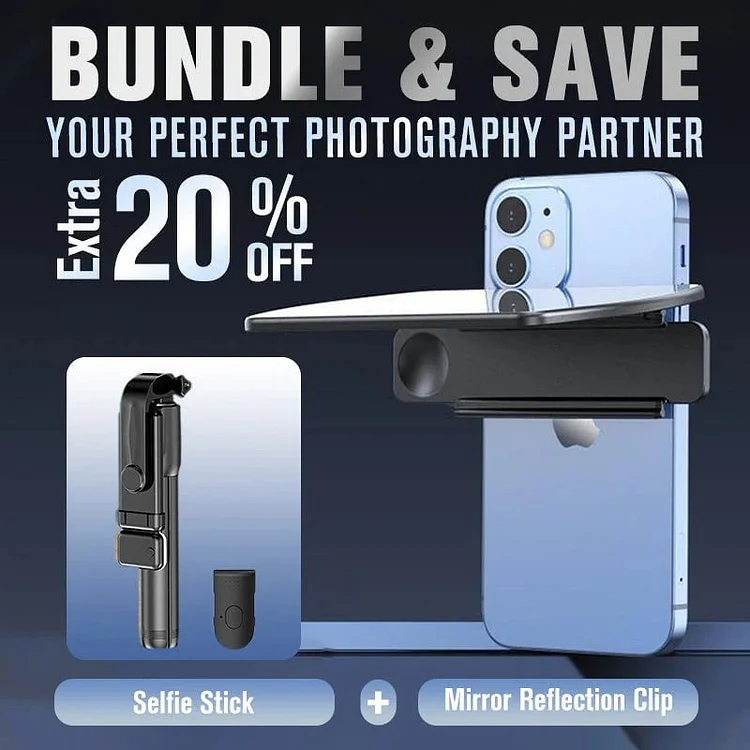 🔥 HOT SALE🔥Smartphone Camera Mirror Reflection Clip Kit 