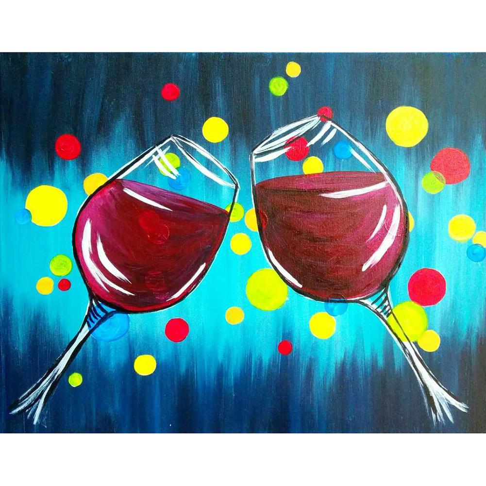 

Cheers - Round Drill Diamond Painting - 40*30CM, 501 Original