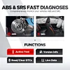 LAUNCH CR629 ABS SRS OBD2 Scanner Car Code Reader with Active Test Oil SAS BMS Reset Lifetime Free Update