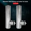 Stainless Steel Clamp on Rod Holder Fishing Supplies for Boat Marine Kayak Yacht