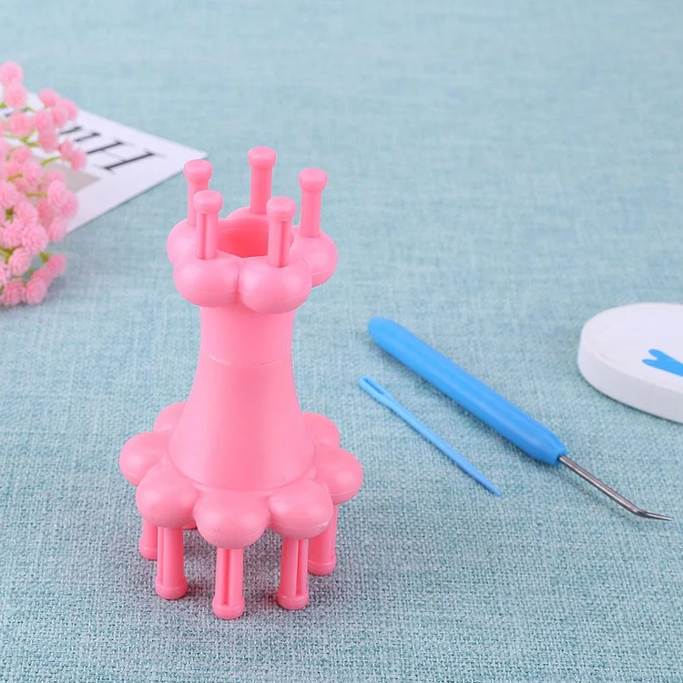 3pcs Braider Tool Handmade Double-end Rope Braider Weave Accessory for DIY Craft