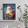 Diamond Painting-DIY Full Round Drill Santa Claus