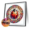 Stained Glass Ladybug - Full Round Drill Diamond Painting