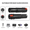 1/4 TRS Female To 3Pin XLR Male Stereo Audio Adapter Lockable Audio Cable Mic Cord Adapter Plug for Mixer Microphone Amplifier