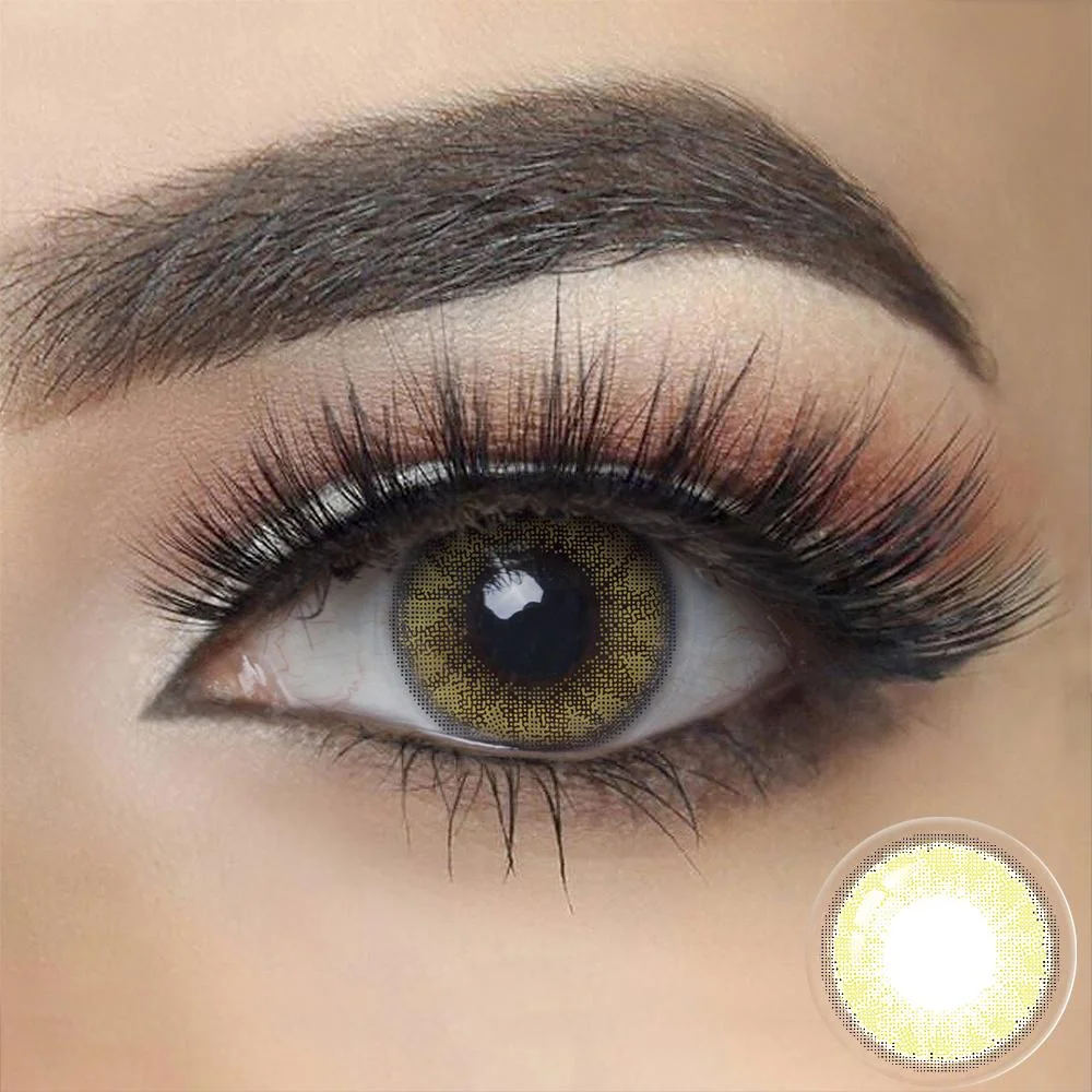 Glass Ball GREEN Colored Contacts