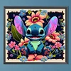 Stitch-Peinture au Diamant Ronde Compl&egrave;te-45*40CM