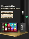 CarPlay Wireless Adapter Android Auto Dongle for Modify Android Screen Auto Box