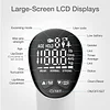 Electronic Hand Gripper Fitness Training Hand Gripper Meter Tester Adjustable Hand Strength Training