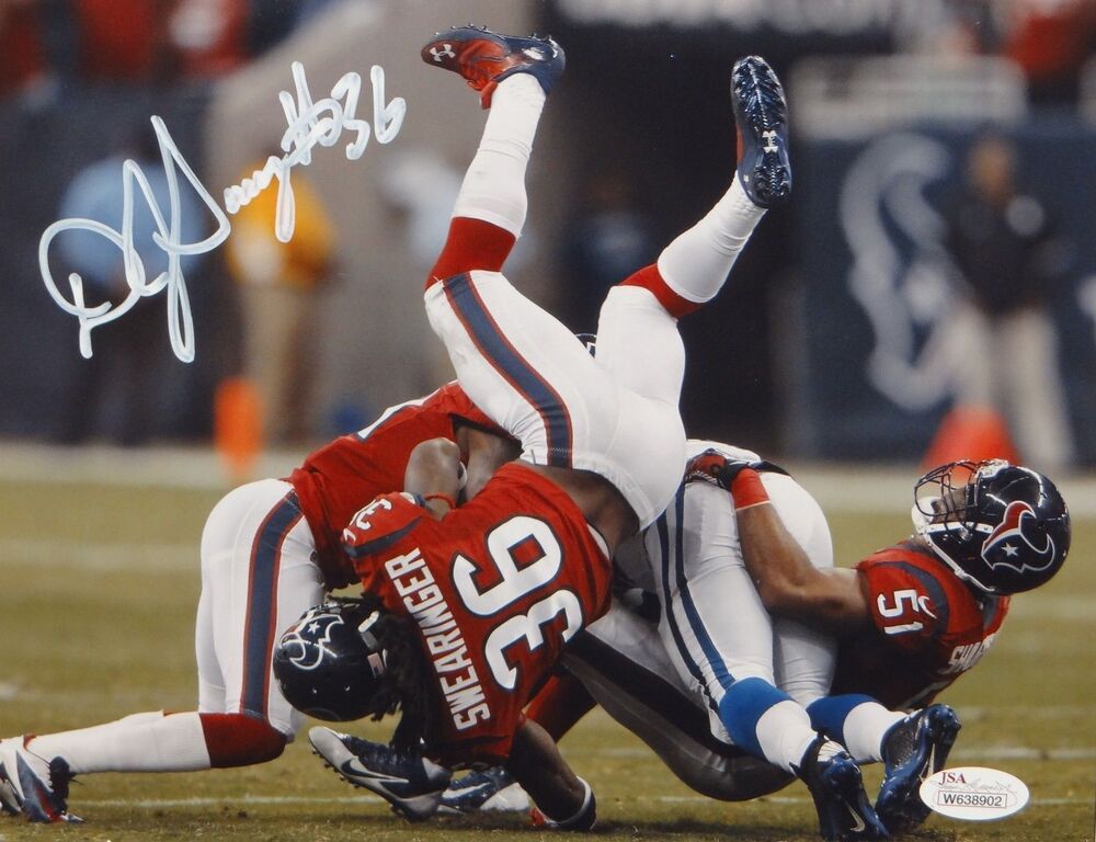 D.J. Swearinger Autographed 8x10 Flip Over Photo Poster painting- JSA W Authenticated