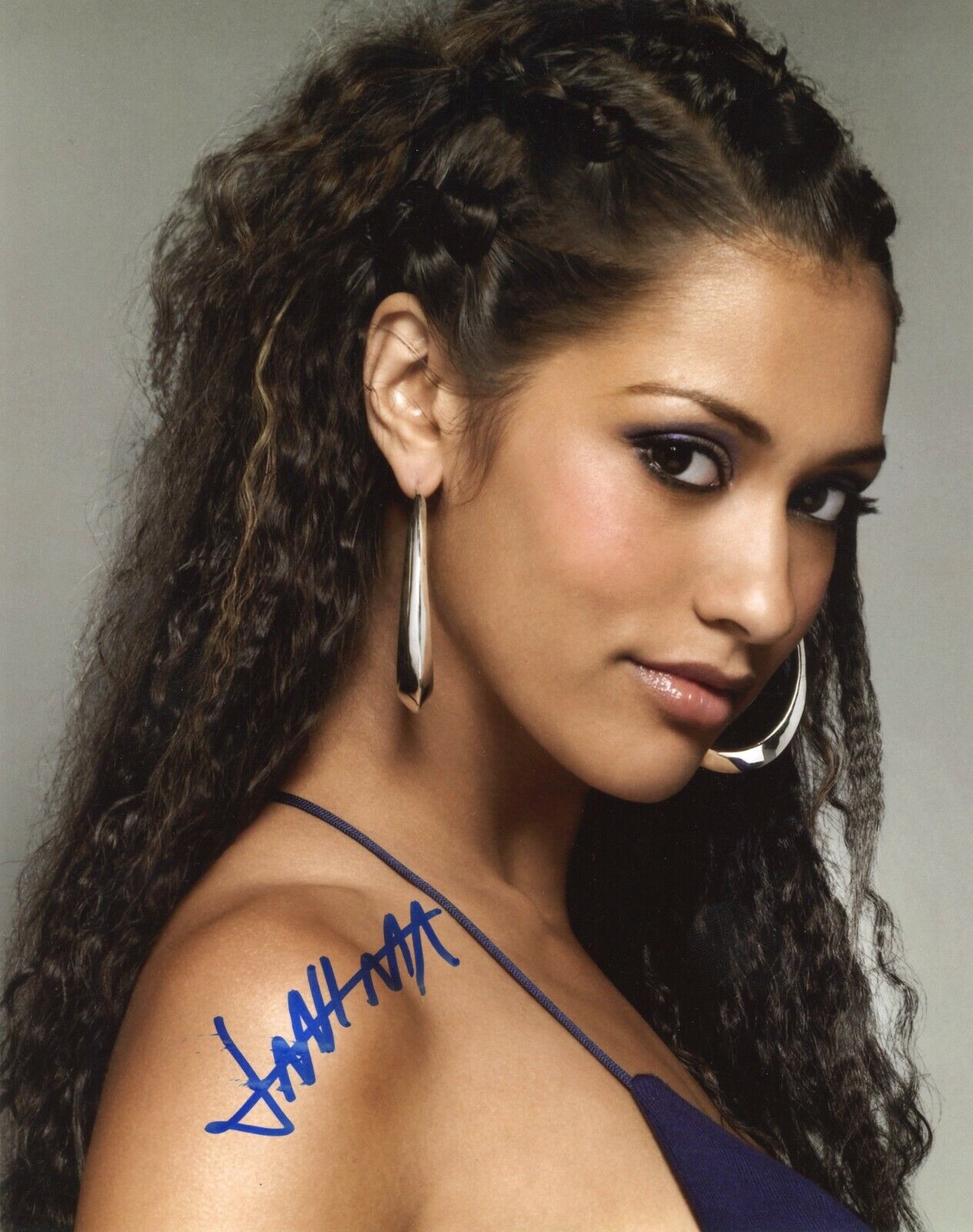 ~~ JANINA GAVANKAR Authentic Hand-Signed Sexy - True Blood