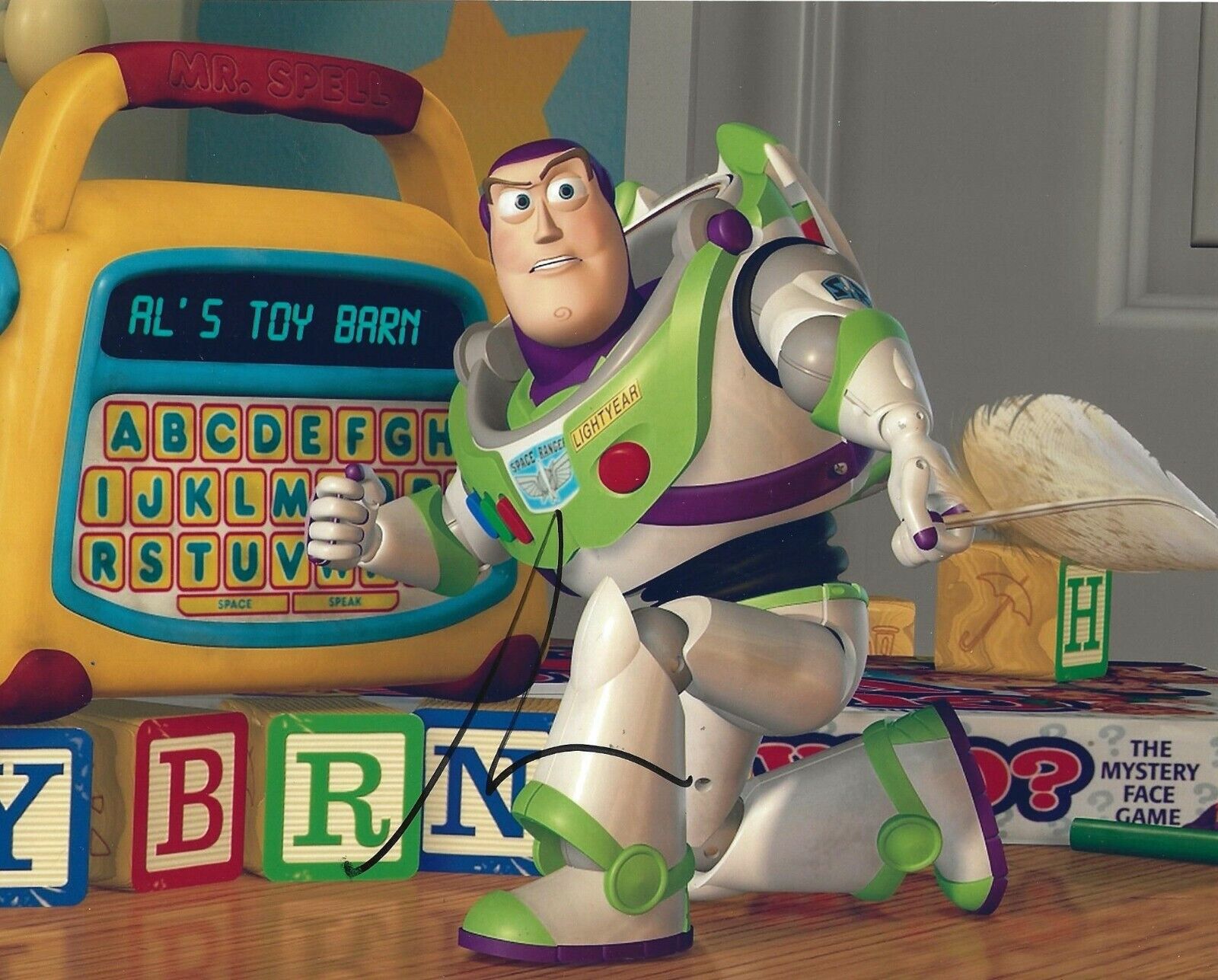 Tim Allen signed Toy Story 8x10 Photo Poster painting autographed Buzz Lightyear 4