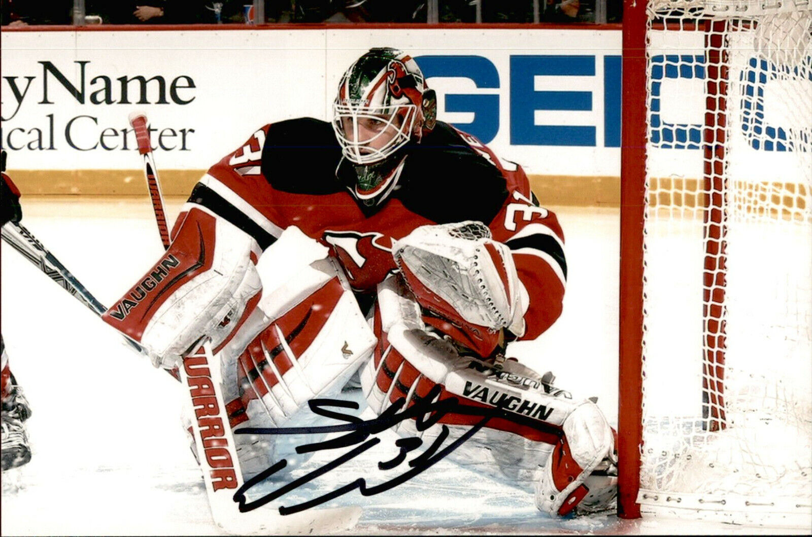 Scott Wedgewood SIGNED 4x6 Photo Poster painting NEW JERSEY DEVILS #6