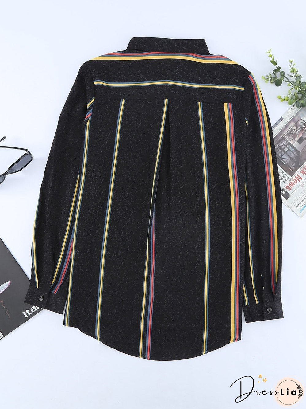 Weekend Casual Striped Shirt