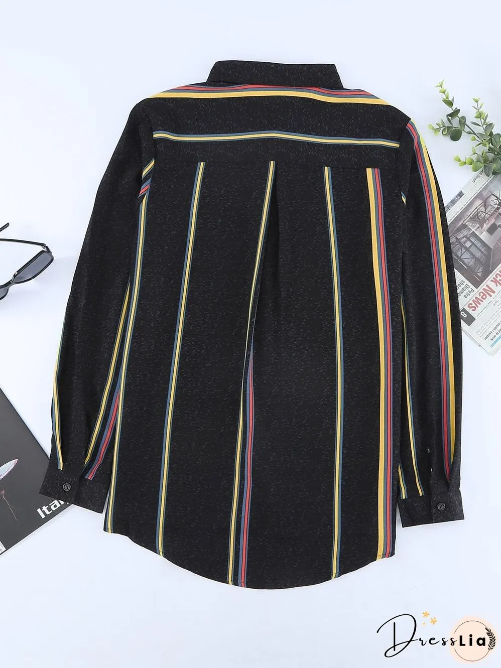 Weekend Casual Striped Shirt