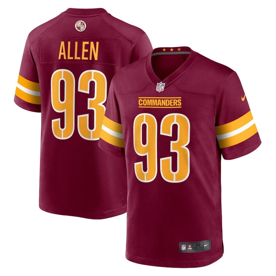 Jonathan Allen Washington Commanders Jersey mysite