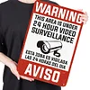 Warning - Vintage Metal Signs(12*16Inch) - Warning