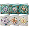 6Pcs Diamond Painting Greeting Card Mandala Diamond Handmade Card Kit