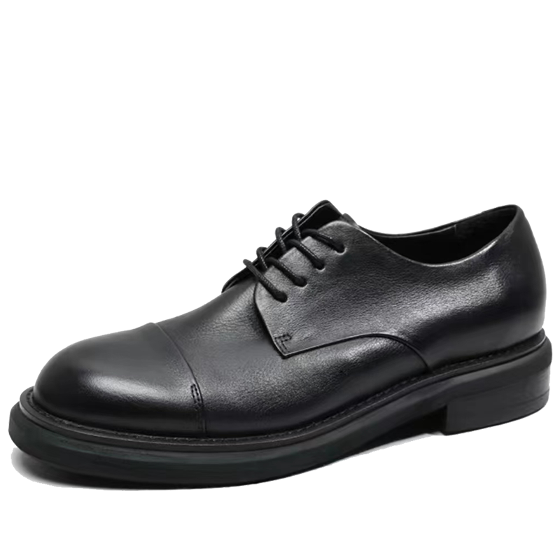 British Style Retro Three Patchwork Business Casual Shoes DANRRIO.COM DANRRIO