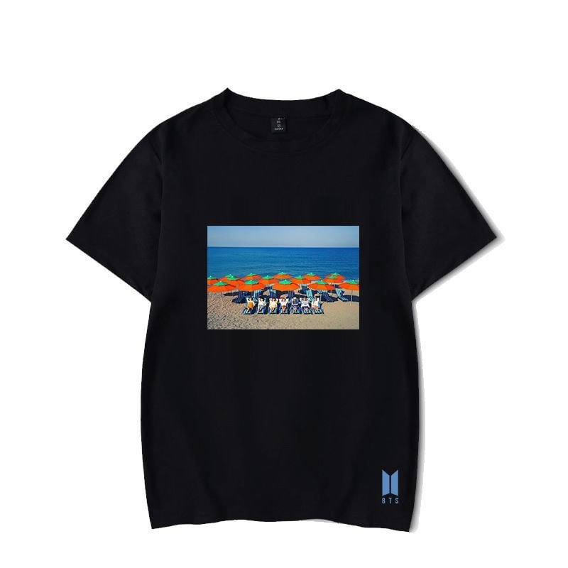 방탄소년단 Butter Summer Photo T-shirt